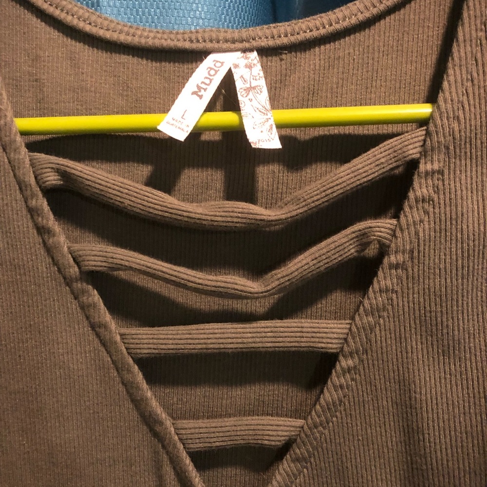 Basic Cotton Ribbed Dress - Picture 2 of 4